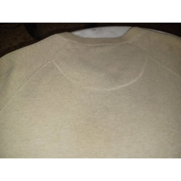 Cremieux Men's Pullover V-Neck Sweater Large Tan - Picture 3 of 4